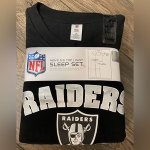 XL men’s Raiders pajama set